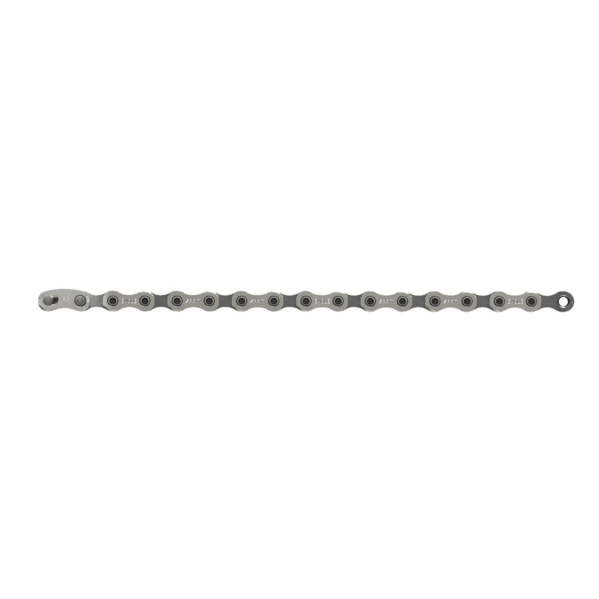 SRAM CHAIN PC GX EAGLE SOLID PIN 126 LINKS POWERLOCK FLOWLINK 12 SPEED: SILVER 12 SPEED